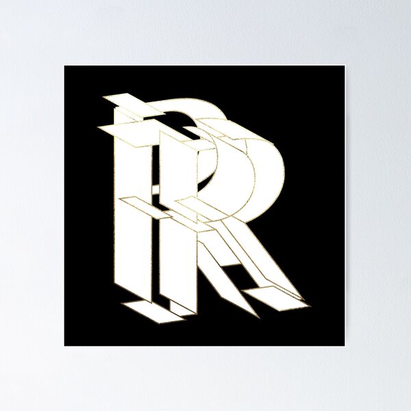 Item preview, My Beautiful Armor Letter R designed and sold by AlexVDesign.