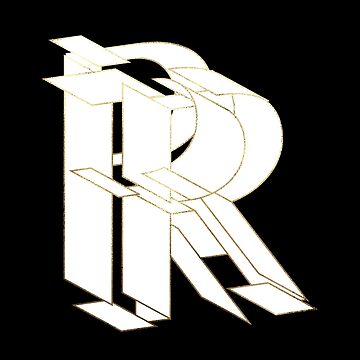 Artwork thumbnail, My Beautiful Armor Letter R by AlexVDesign