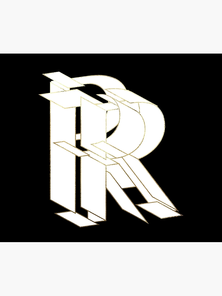 Thumbnail 3 of 3, Tapestry, My Beautiful Armor Letter R designed and sold by AlexVDesign.