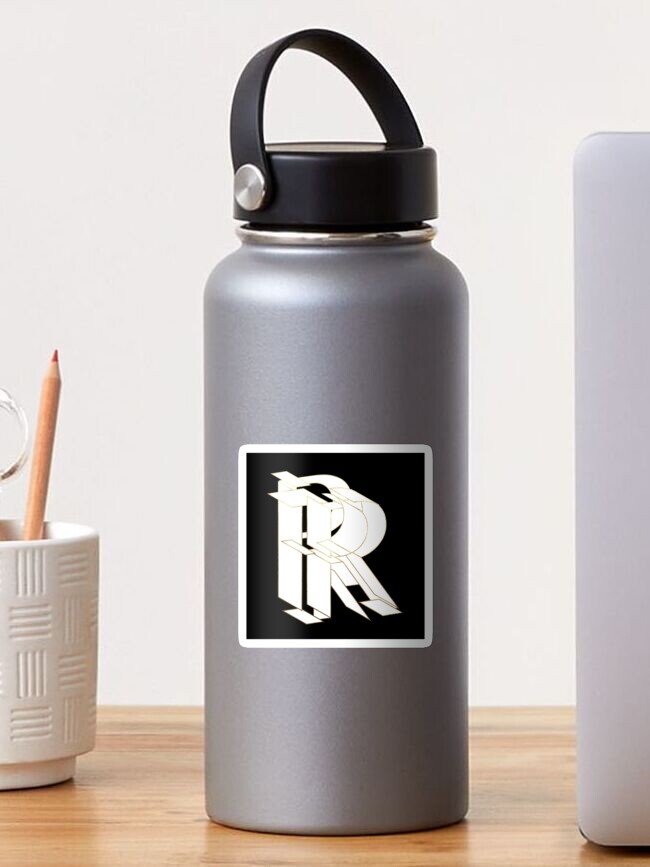 Thumbnail 1 of 3, Sticker, My Beautiful Armor Letter R designed and sold by AlexVDesign.