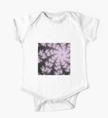 Pink Star Short Sleeve Baby One-Piece