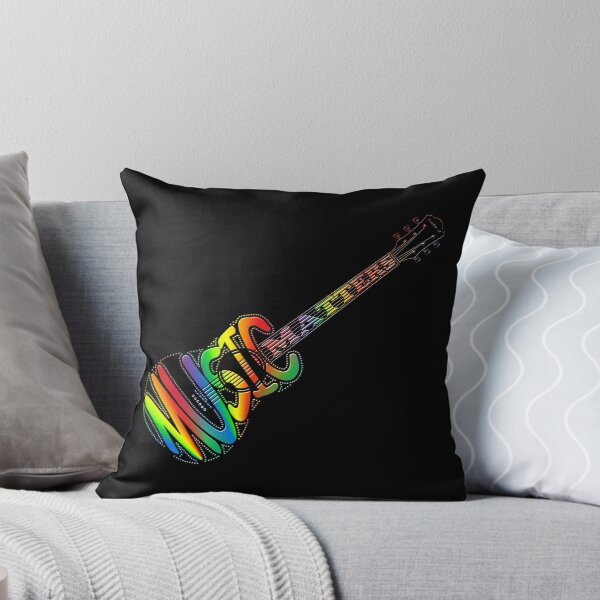 Item preview,  usando photoshop distorsioné el texto a la forma de una guitarra y eliminé algunas líneas para las cuerdas designed and sold by Alan Devine.