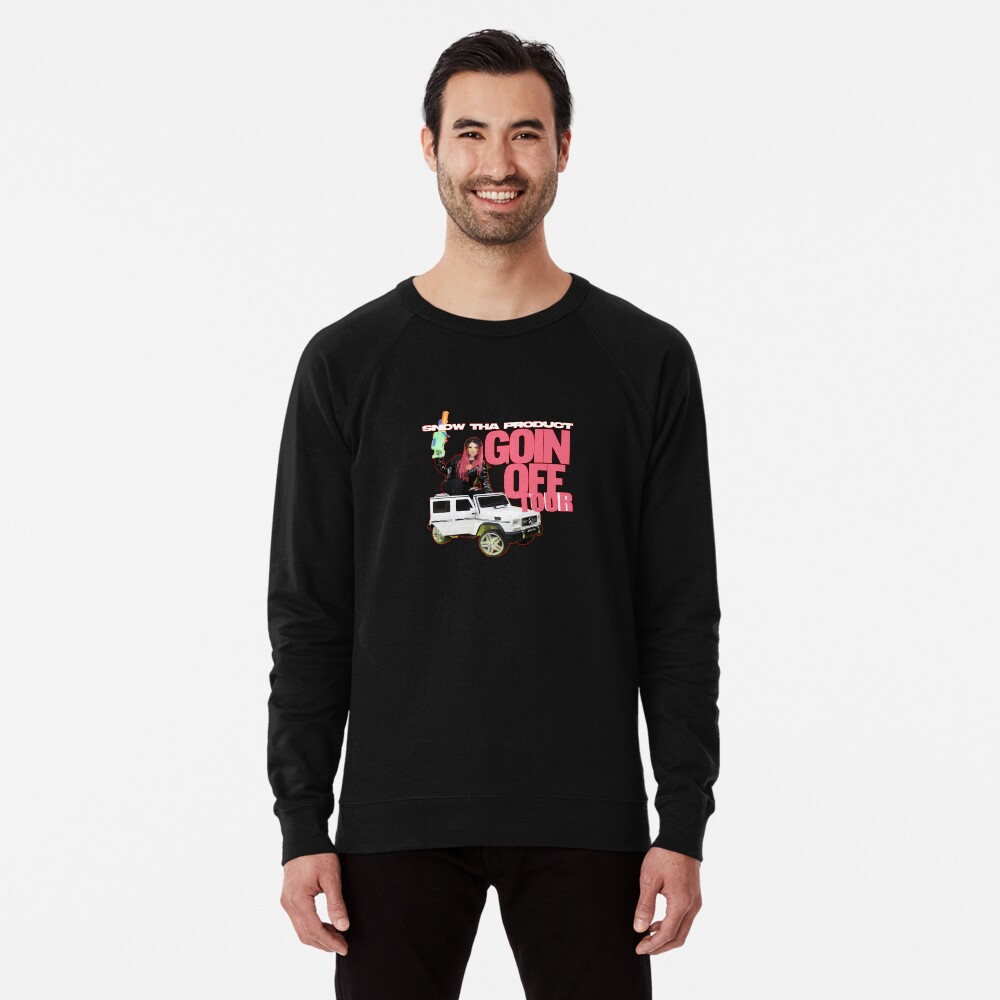 Snow Tha Product Tour 2019 Lightweight Sweatshirt By Ginaginatarra Redbubble