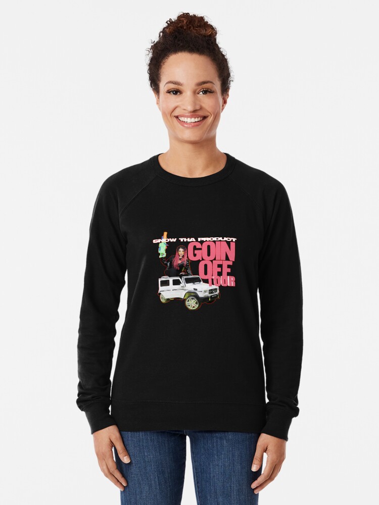 Snow Tha Product Tour 2019 Lightweight Sweatshirt By Ginaginatarra Redbubble