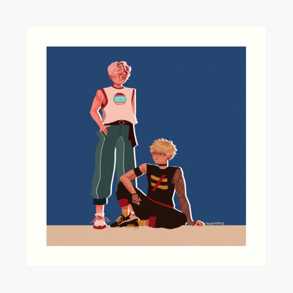 todobaku fashion kids Art Print