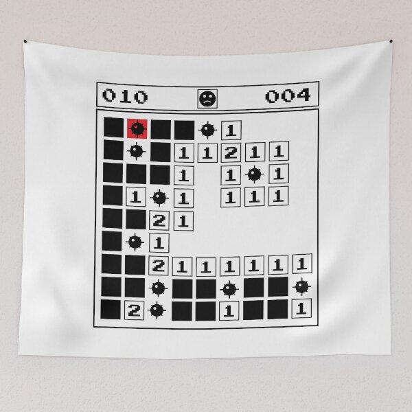 Item preview, Minesweeper Vintage Gaming 90s Old School designed and sold by alltheprints.