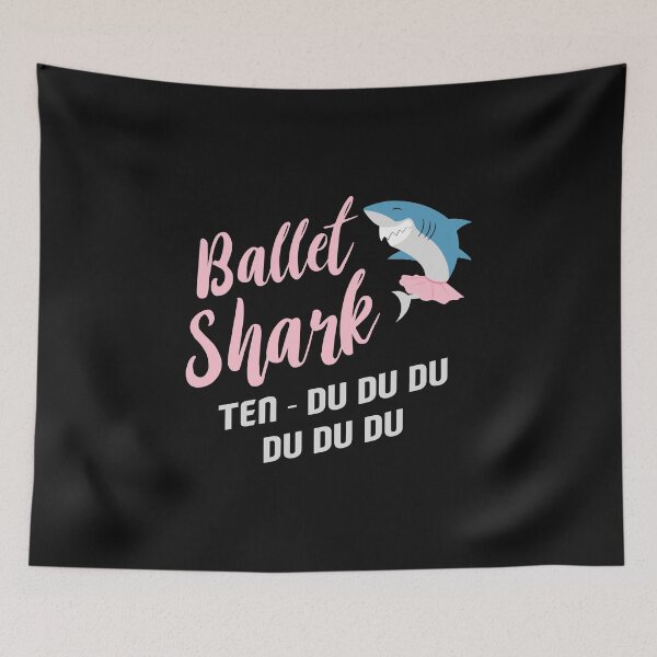 Item preview, Ballerina Girl T-Shirt I Ballet Shark Teacher  designed and sold by biNutz.