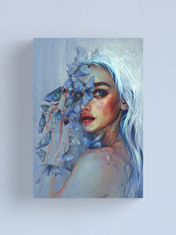 Alternate view of Lunar Pollen Canvas Print