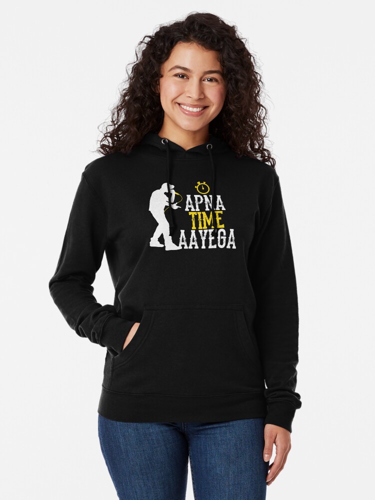 Apna time aayega hoodie hotsell for girls