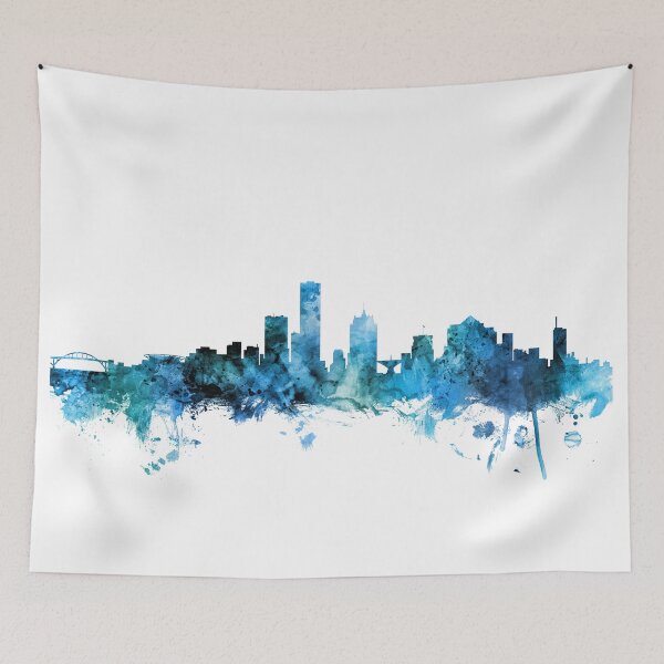 Artikelvorschau, Milwaukee Wisconsin Skyline entworfen und verkauft von ArtPrints.