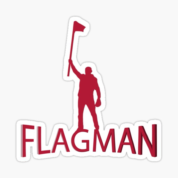 Flying the Flag Sticker