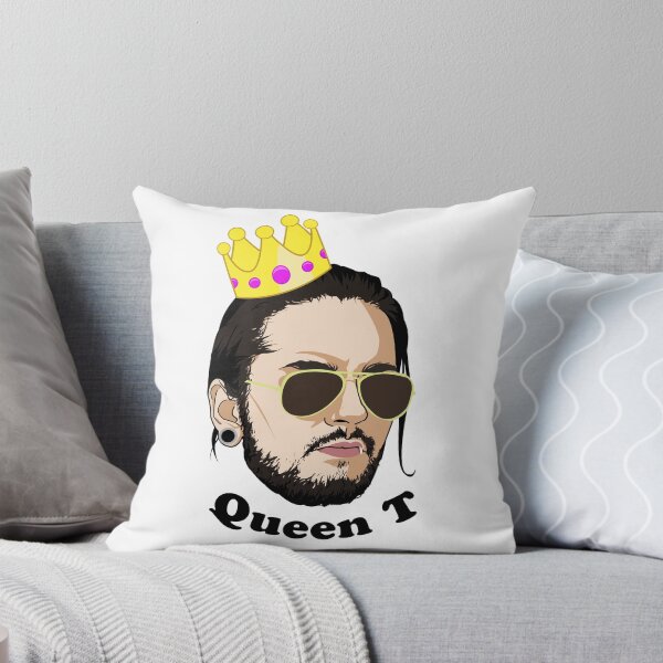 Item preview, Queen T - Black Text designed and sold by Nobodysart.