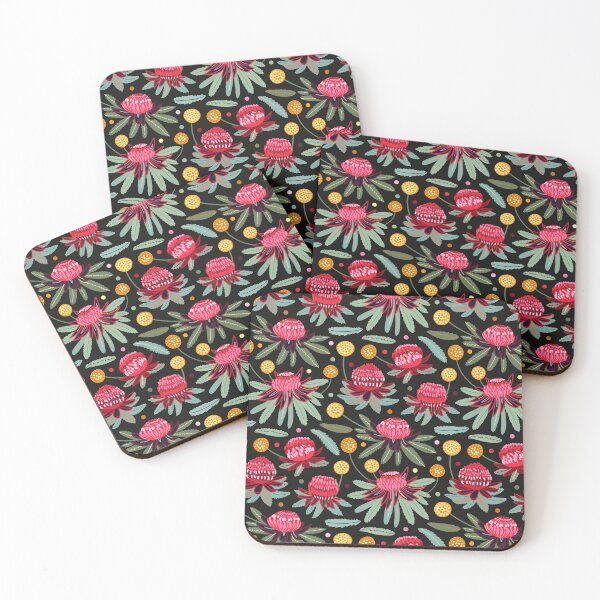 Item preview, Waratahs and Craspedia designed and sold by TigaTiga.