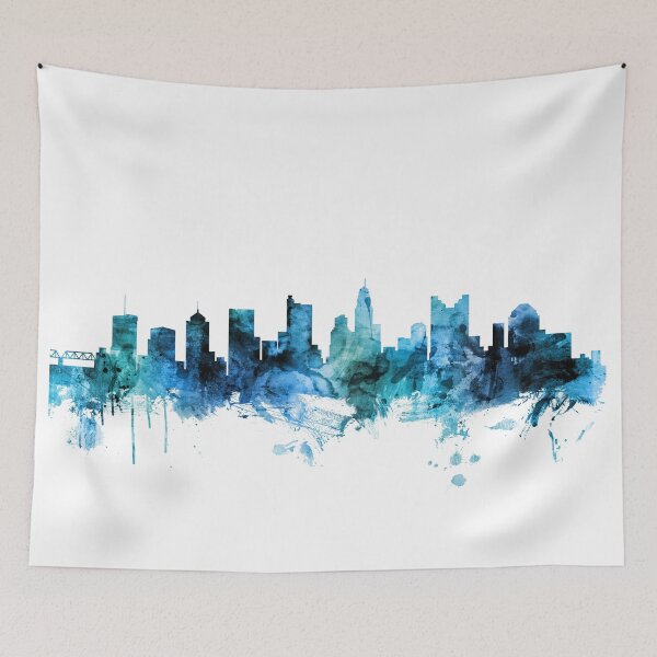 Item preview, Columbus Ohio Skyline designed and sold by ArtPrints.
