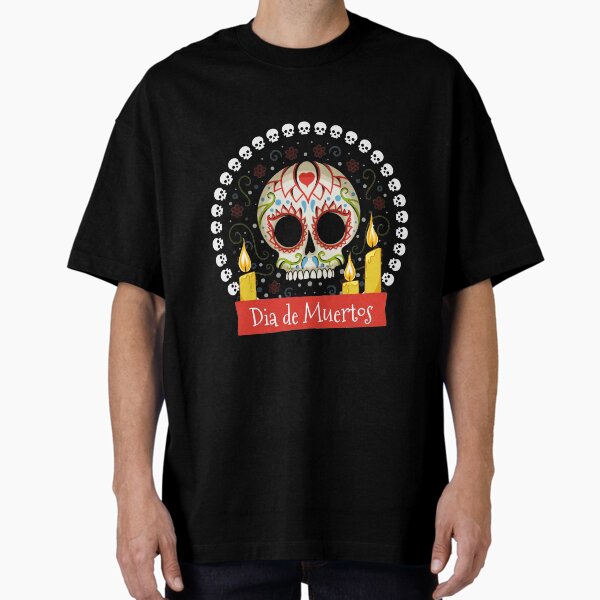 Item preview, Día de Muertos Sugar Skull designed and sold by Merch-Tees.