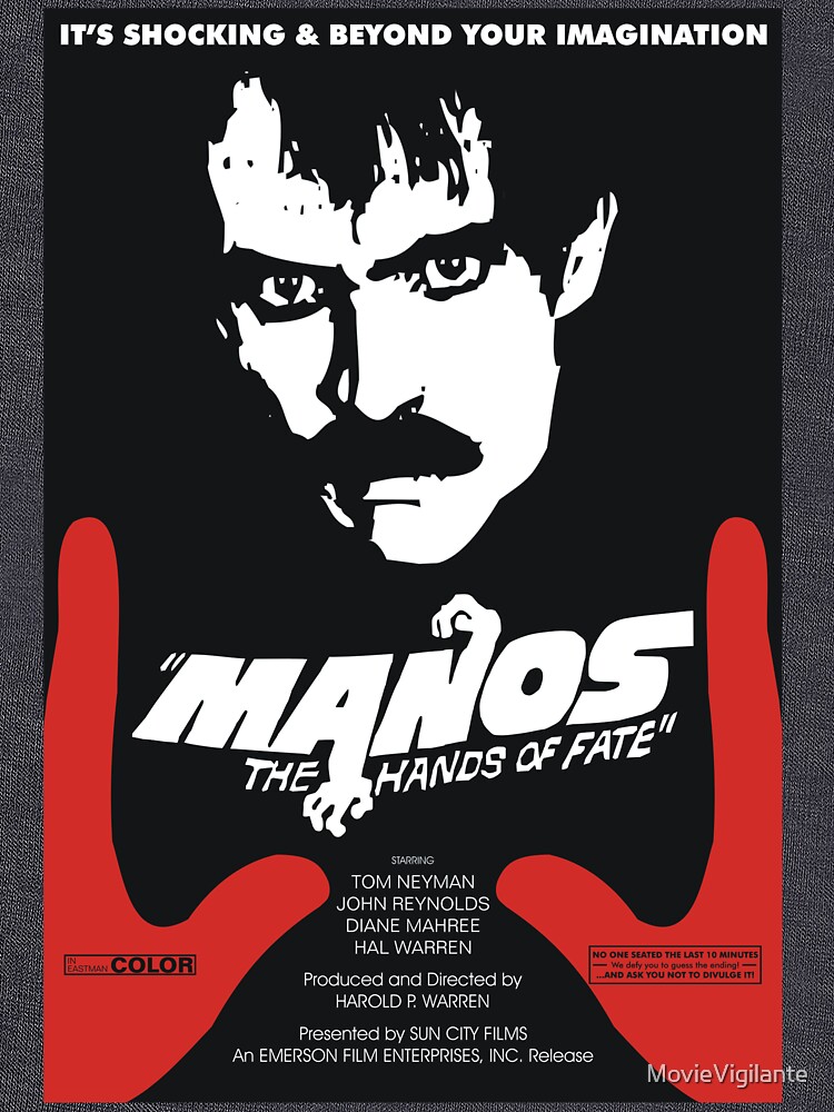 manos the hands of fate shirt