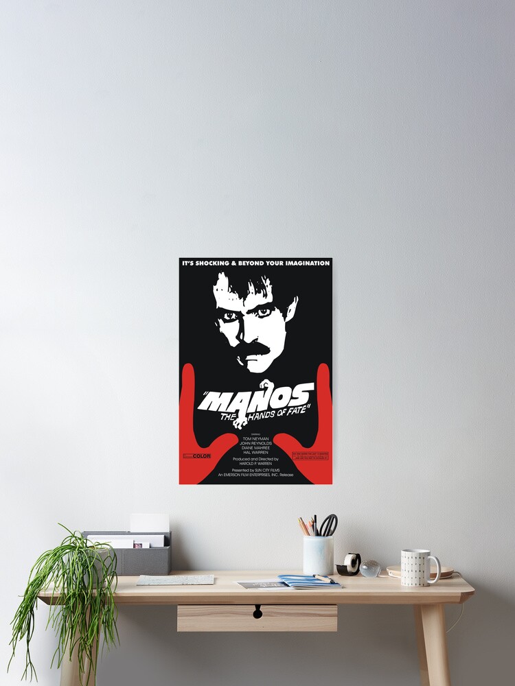 Thumbnail 2 of 3, Poster, Manos: The Hands of Fate designed and sold by MovieVigilante.