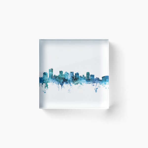 Aperçu de l'œuvre Phoenix Arizona Skyline créée et vendue par ArtPrints.