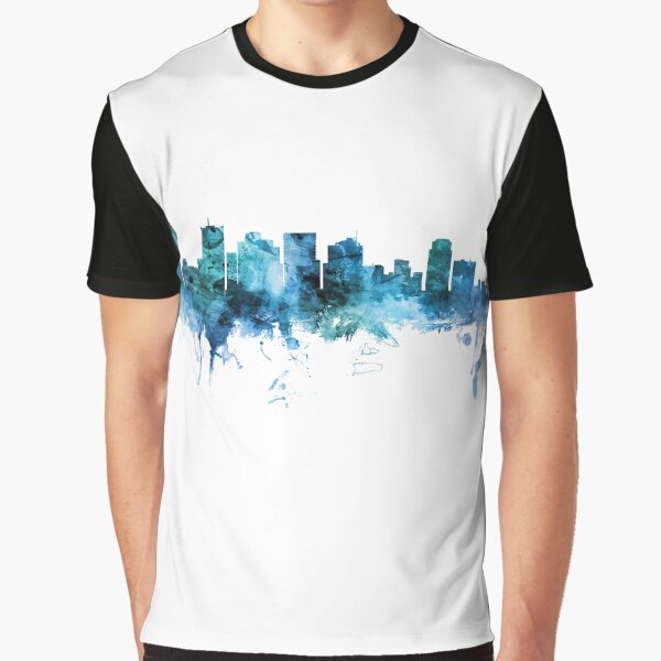Aperçu de l'œuvre Phoenix Arizona Skyline créée et vendue par ArtPrints.
