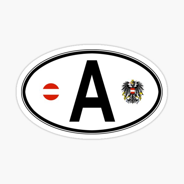 Sticker Austria Redbubble