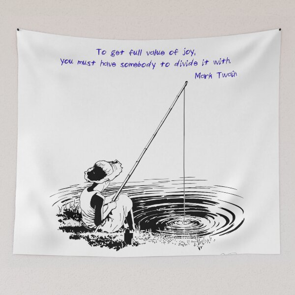 Item preview, Inspirational Quote. Joy Sharing And Fishing. WallsOfFameAust designed and sold by WallsOfFameAust.