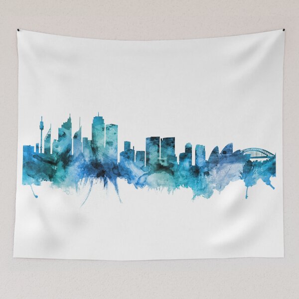 Item preview, Sydney Australia Skyline designed and sold by ArtPrints.