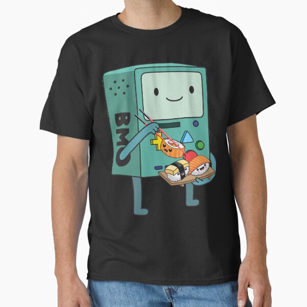 Vista previa del artículo con la obra «Sushi BMO», diseñado y vendido por plushism.
