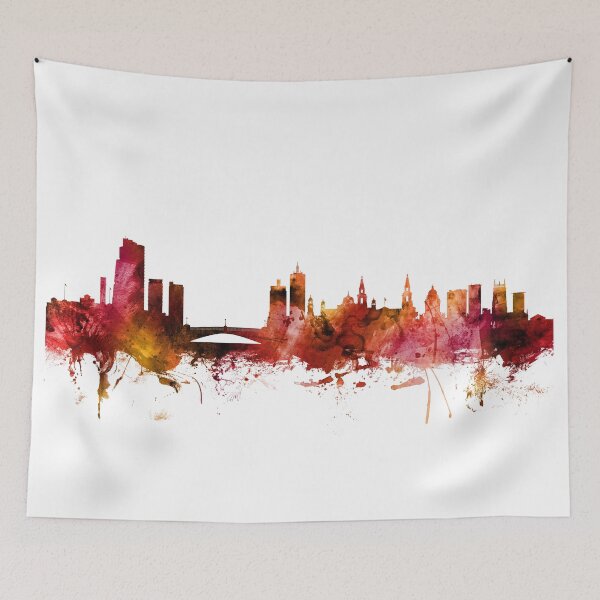 Item preview, Leeds England Skyline designed and sold by ArtPrints.