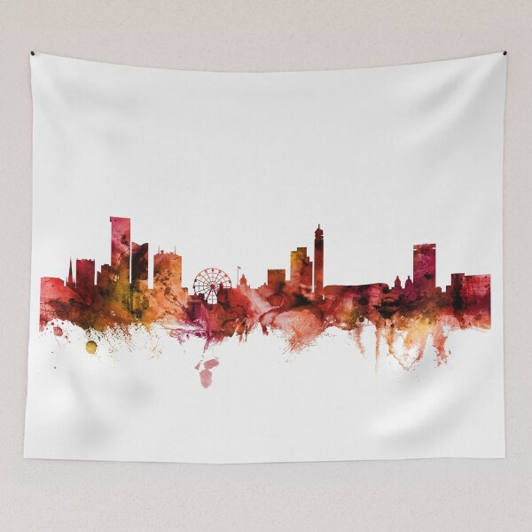 Item preview, Birmingham England Skyline designed and sold by ArtPrints.