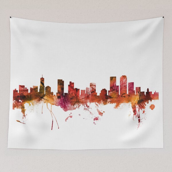 Item preview, Denver Colorado Skyline designed and sold by ArtPrints.
