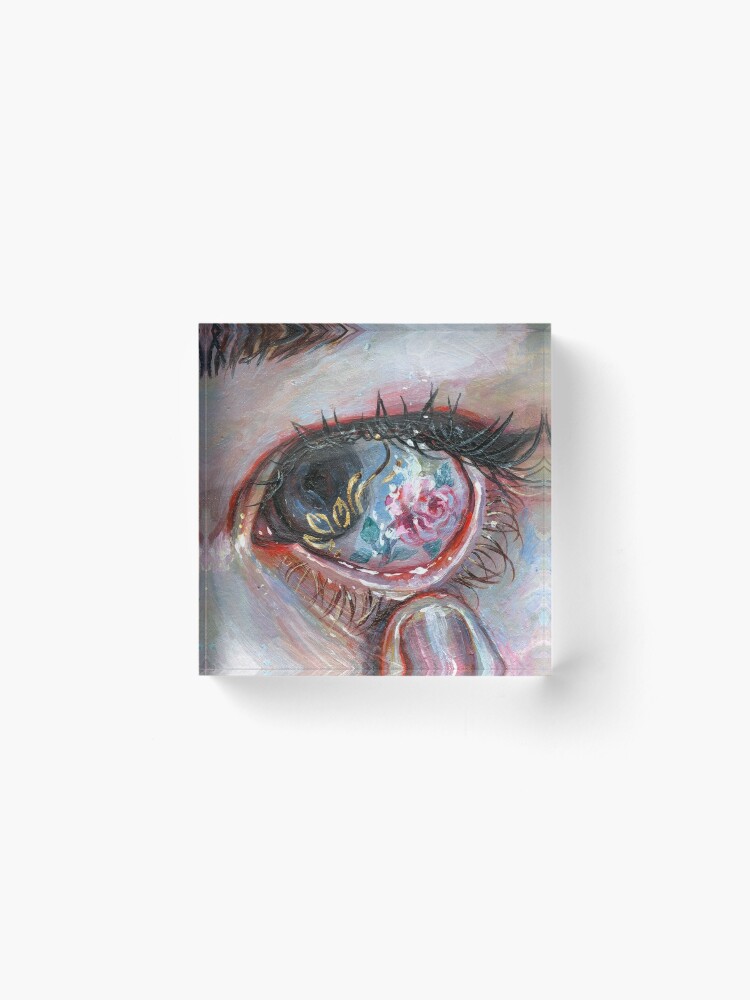 Alternate view of Beauty in The Eye Acrylic Block