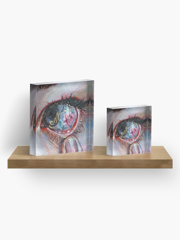 Alternate view of Beauty in The Eye Acrylic Block