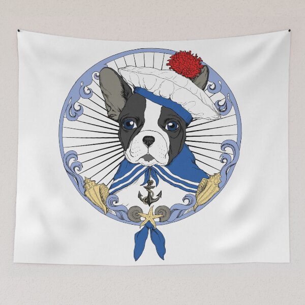 Item preview, Sailor Bulldog designed and sold by poisontree.