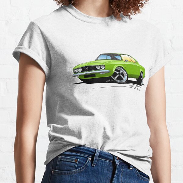 Opel Manta Ein Grün Classic T-Shirt