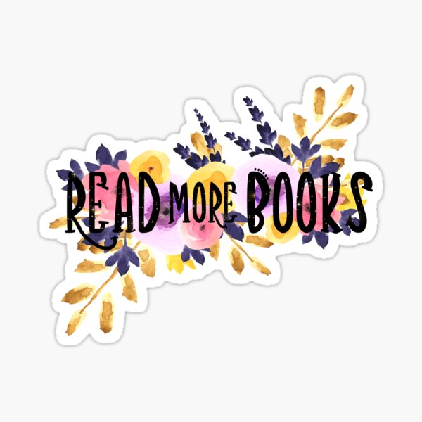Read More Books Small Sticker