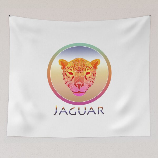 Item preview, Retro Style Jaguar Geometric Animal designed and sold by yajyolid.