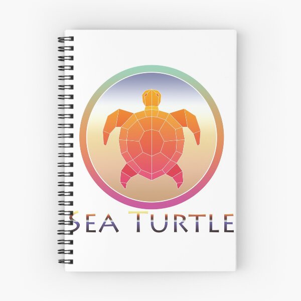 Item preview, Retro Style Sea Turtle Geometric Animal designed and sold by yajyolid.