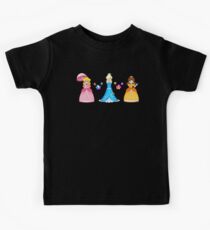 Super Mario Mädchen Kinder T-Shirt