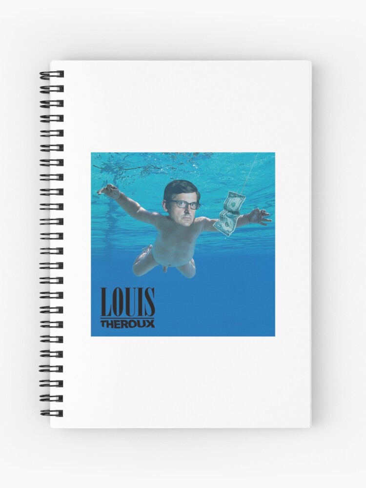 Louis Theroux Nirvana Nevermind Album Cover Spiral Notebook By Chrismick42 Redbubble