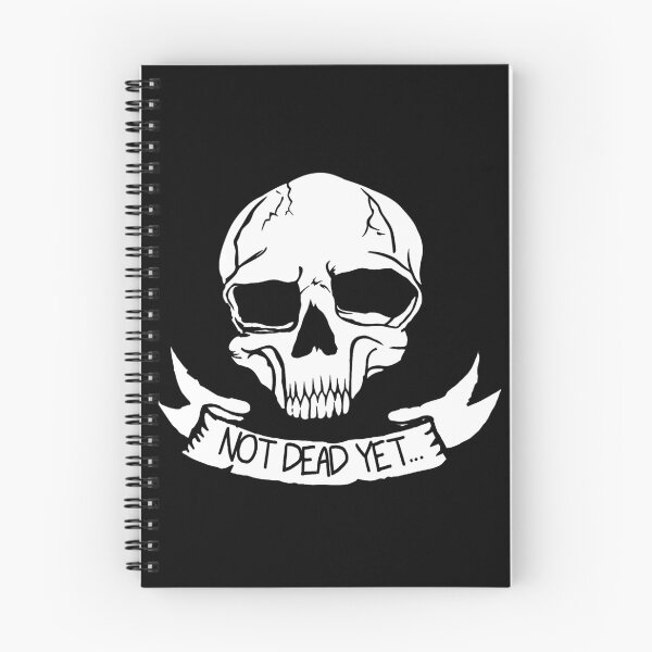 Item preview, Not Dead Yet Skull designed and sold by Merch-Tees.