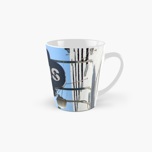Guns and Loans, Street Sign Tall Mug