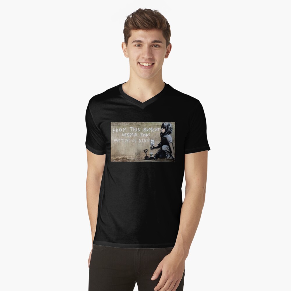 Item preview, V-Neck T-Shirt designed and sold by TrainWreckTees.