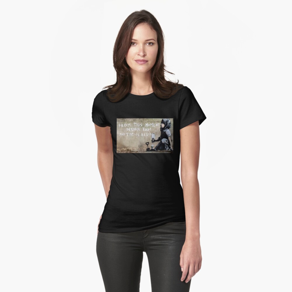 Item preview, Fitted T-Shirt designed and sold by TrainWreckTees.