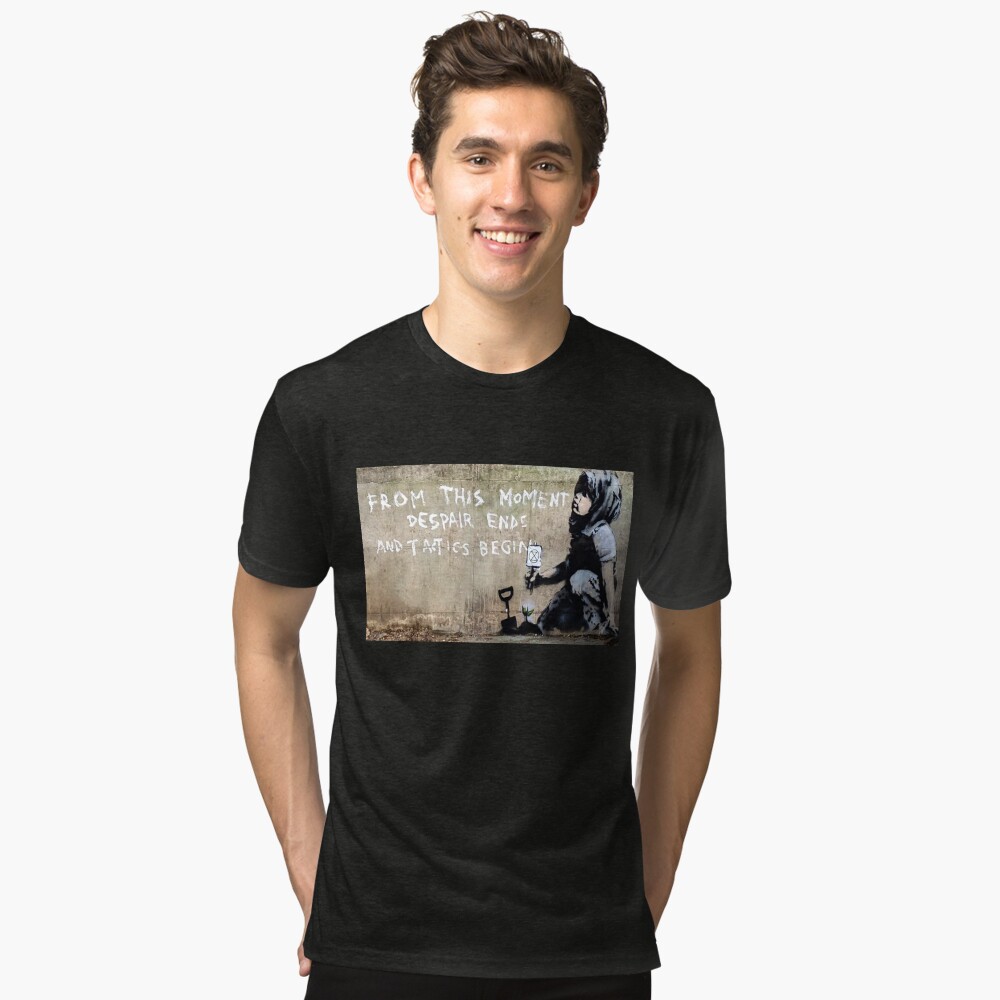 Item preview, Tri-blend T-Shirt designed and sold by TrainWreckTees.