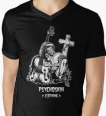 Psychobilly Men's V-Neck T-Shirt