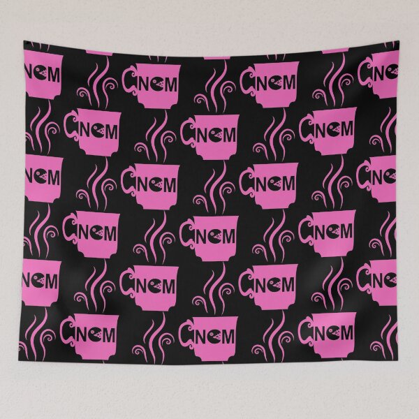 Item preview, Coffee Nom (PINK) designed and sold by Zethinova.