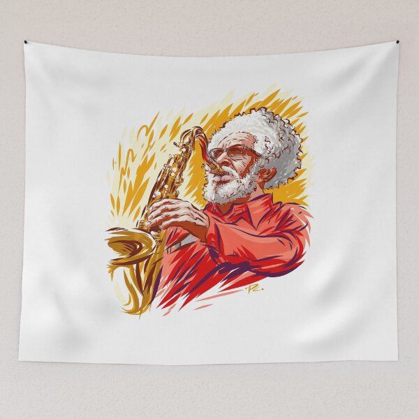 Item preview, Sonny Rollins - An illustration by Paul Cemmick designed and sold by TIGERDAVER.