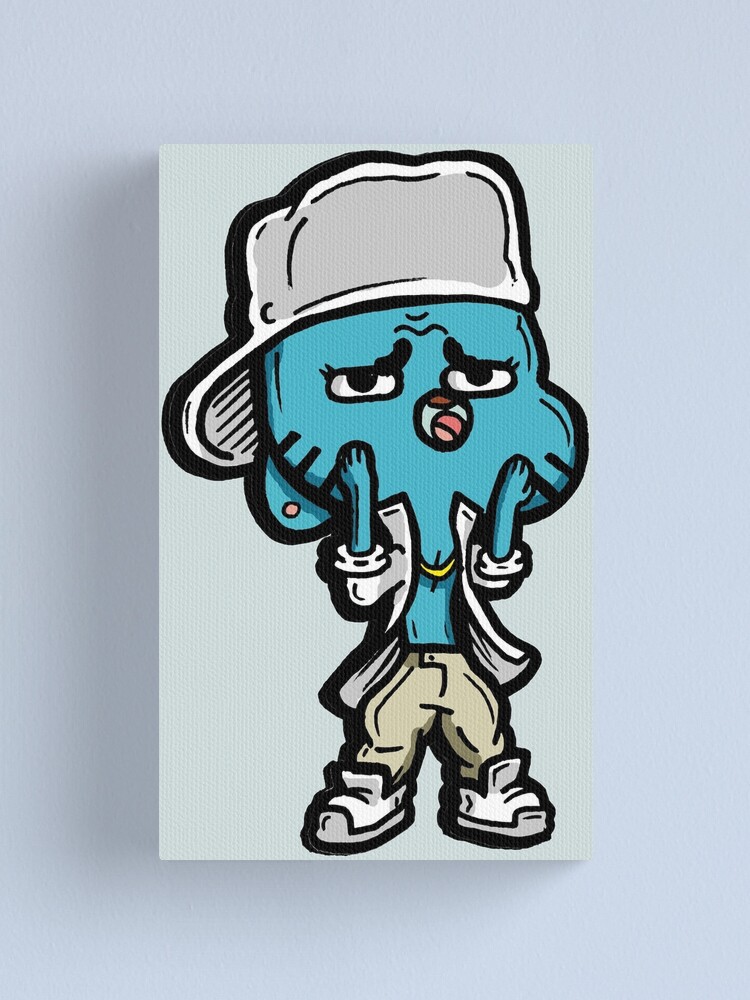 Gumball from The Amazing World of Gumball™ Ocho's Uncle Song Art Print for  Sale by sketchNkustom