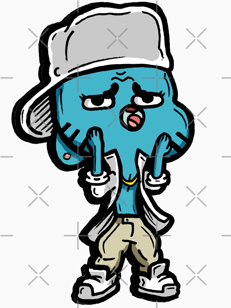 Gumball from The Amazing World of Gumball™ Ocho’s Uncle Song by sketchNkustom