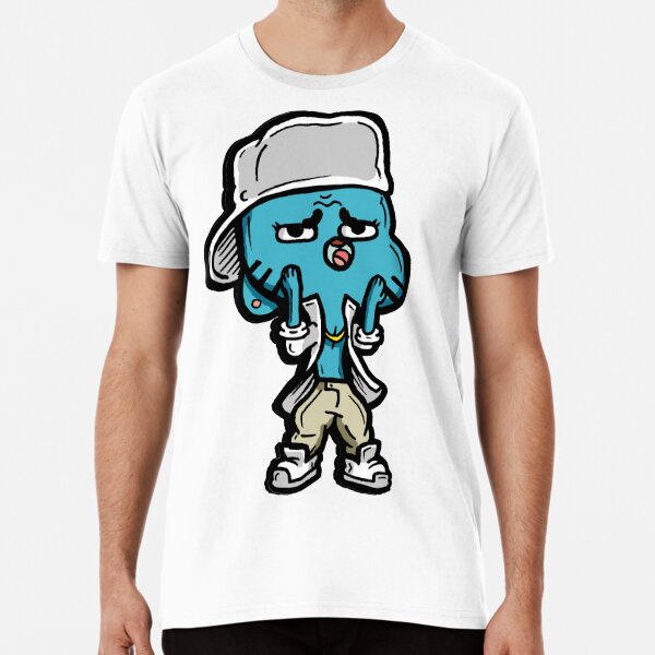 Gumball from The Amazing World of Gumball™ Ocho’s Uncle Song Premium T-Shirt